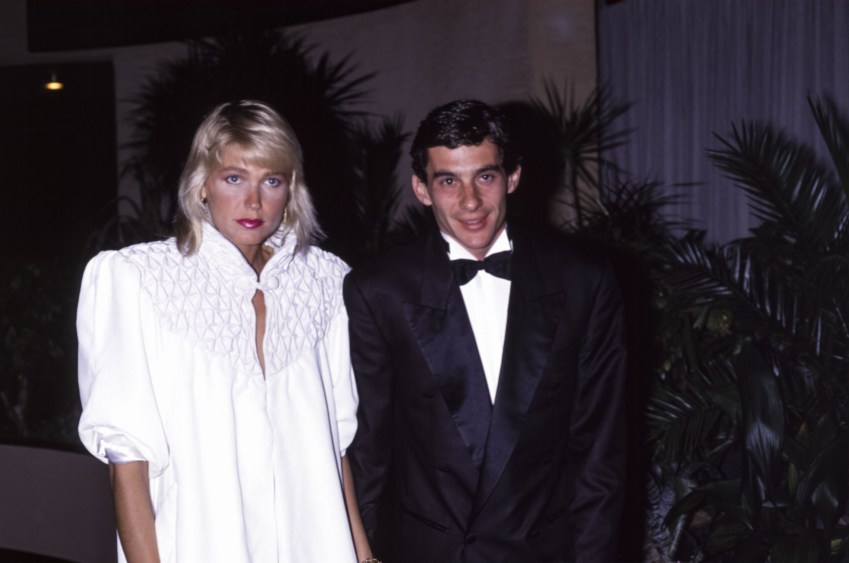 Xuxa e Ayrton Senna namoraram entre 1988 a 1990 / Patrick SICCOLI/Gamma-Rapho via Getty Images