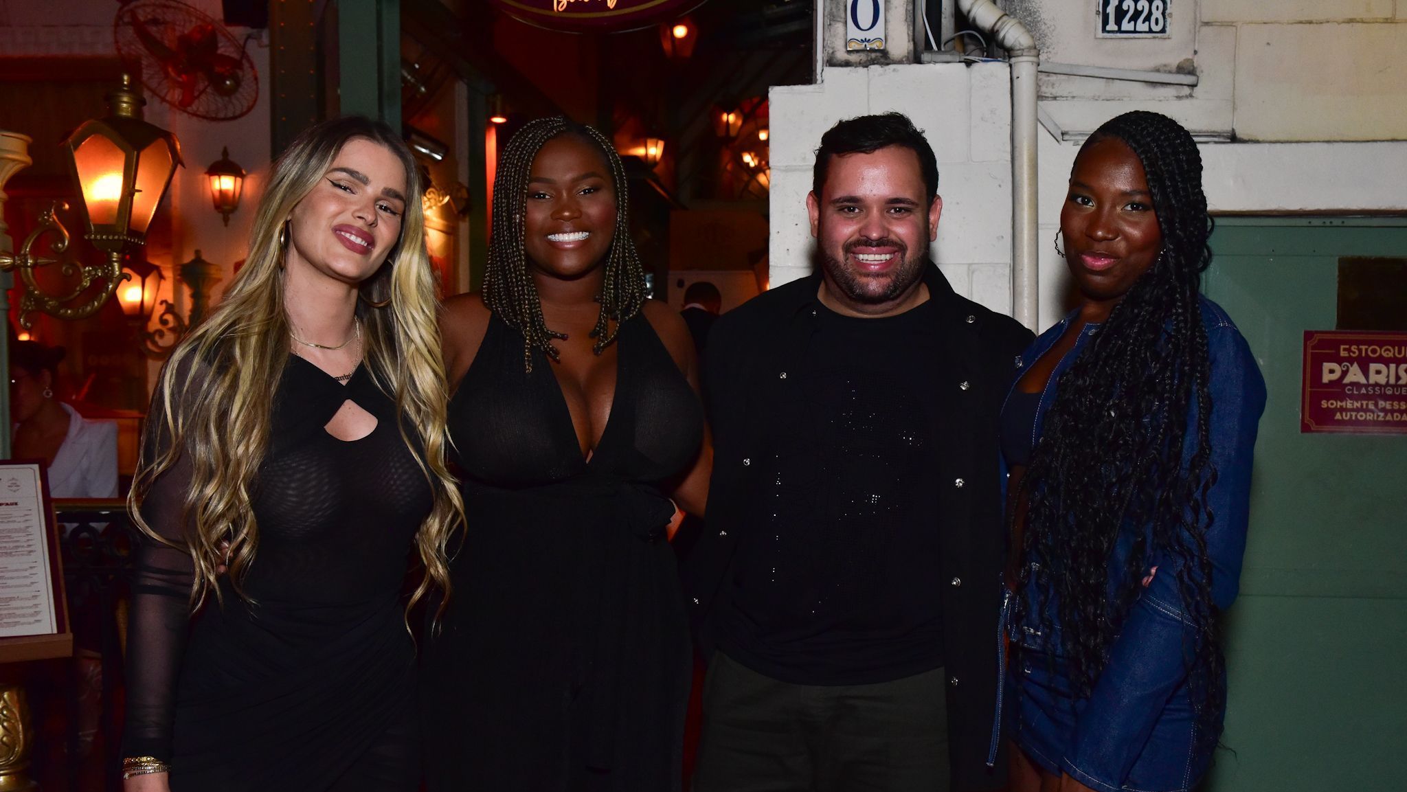 Yasmin Brunet, Raquele, Leidy Elin e Michel, do BBB 24, saíram para jantar na terça-feira (9)