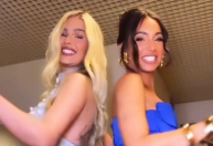 Yasmin Brunet posta vídeo dançando com Vanessa Lopes: "Amizade mais improvável"