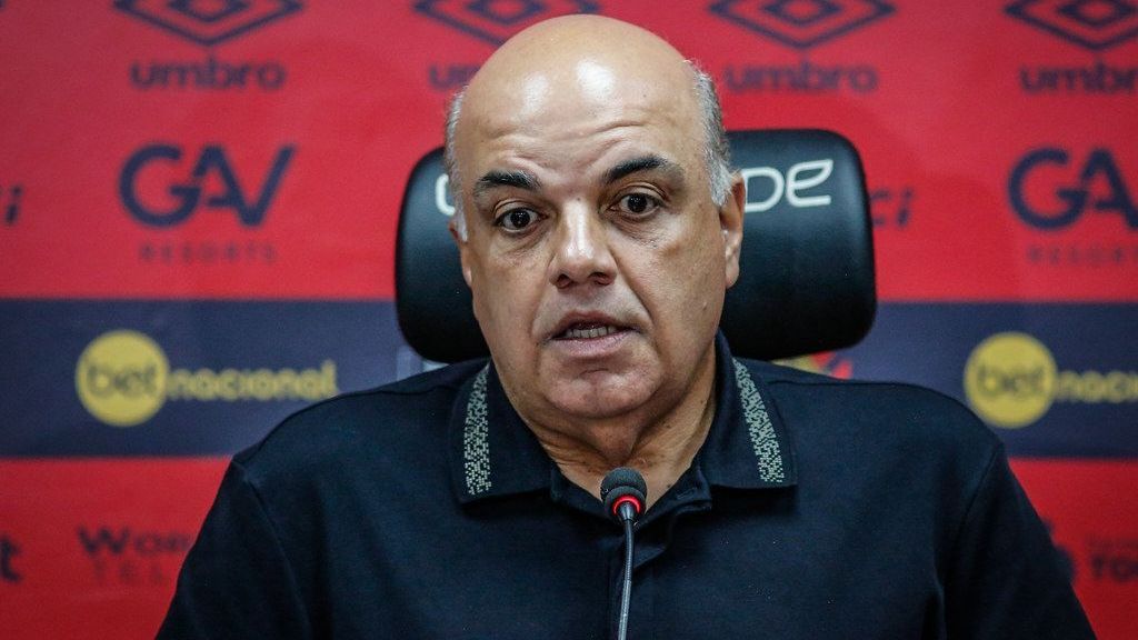 Yuri Romão em coletiva