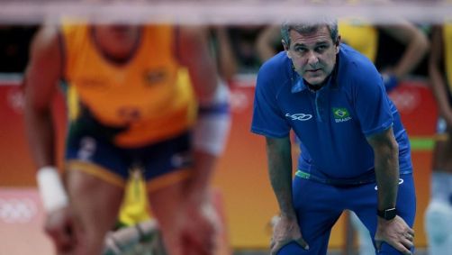 José Roberto Guimarães, tricampeão olímpico com a Seleção Brasileira
