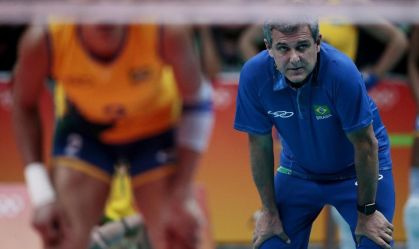 José Roberto Guimarães, tricampeão olímpico com a Seleção Brasileira