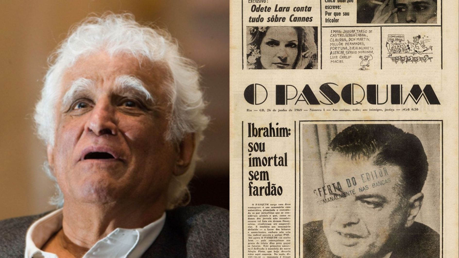 ziraldo fundou o pasquim