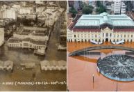 Chuva em Porto Alegre: compare fotos das enchentes históricas de 1941 e de 2024