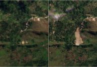 Imagens de satélite mostram deslizamento com 2 mil soterrados em Papua-Nova Guiné