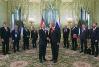 Vladimir Putin recebe presidente cubano Miguel Díaz-Canel em Moscou