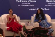 Meghan Markle participa de evento de liderança feminina durante visita à Nigéria