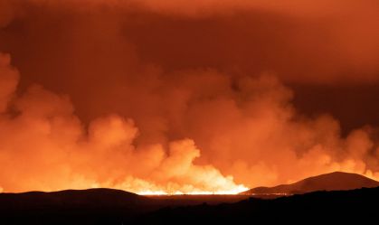 Vulcão na Islândia entra em erupção pela quinta vez; veja vídeo
