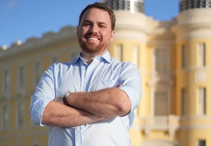 O pré-candidato à prefeitura do Recife Tecio Teles (Novo) / Partido Novo/Divulgação