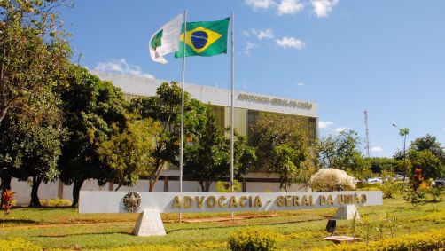Vista da frente da Advocacia-Geral da União