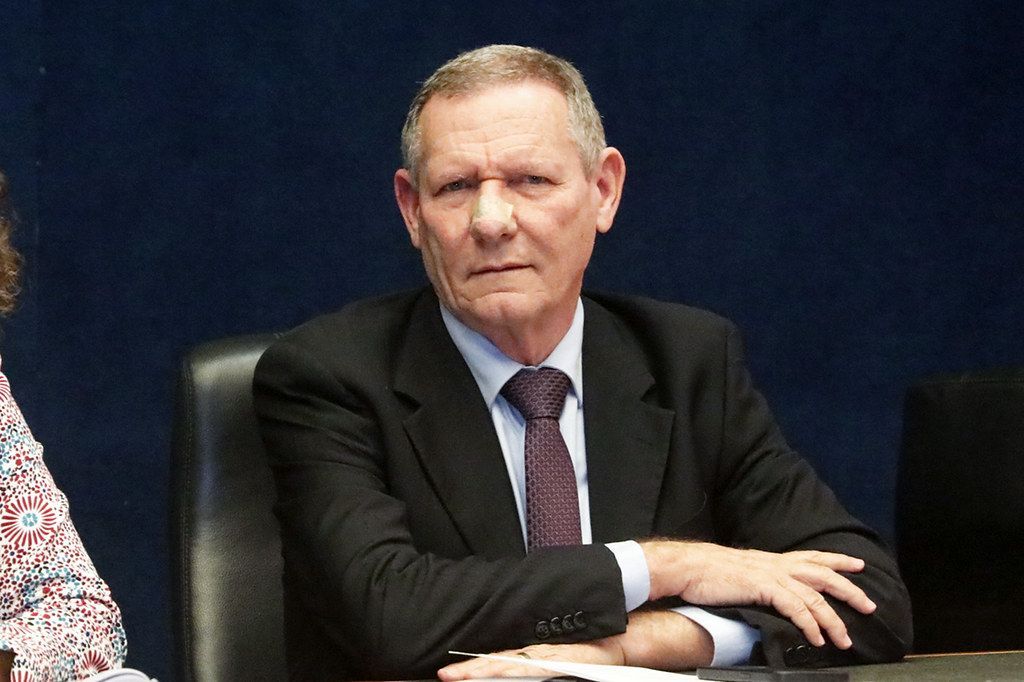 O candidato à Prefeitura de Vitória João Coser (PT) / Assembleia Legislativa do Espírtio Santo