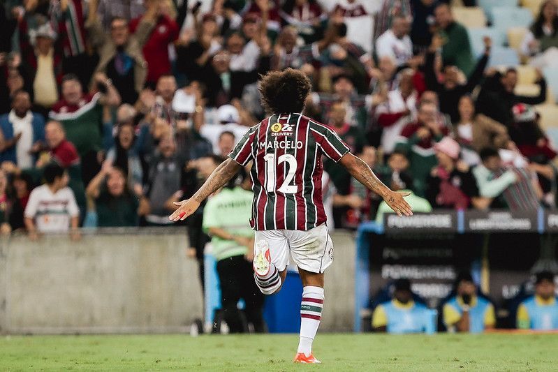 Marcelo sentiu lesão na eliminação do Fluminense da Copa do Brasil
