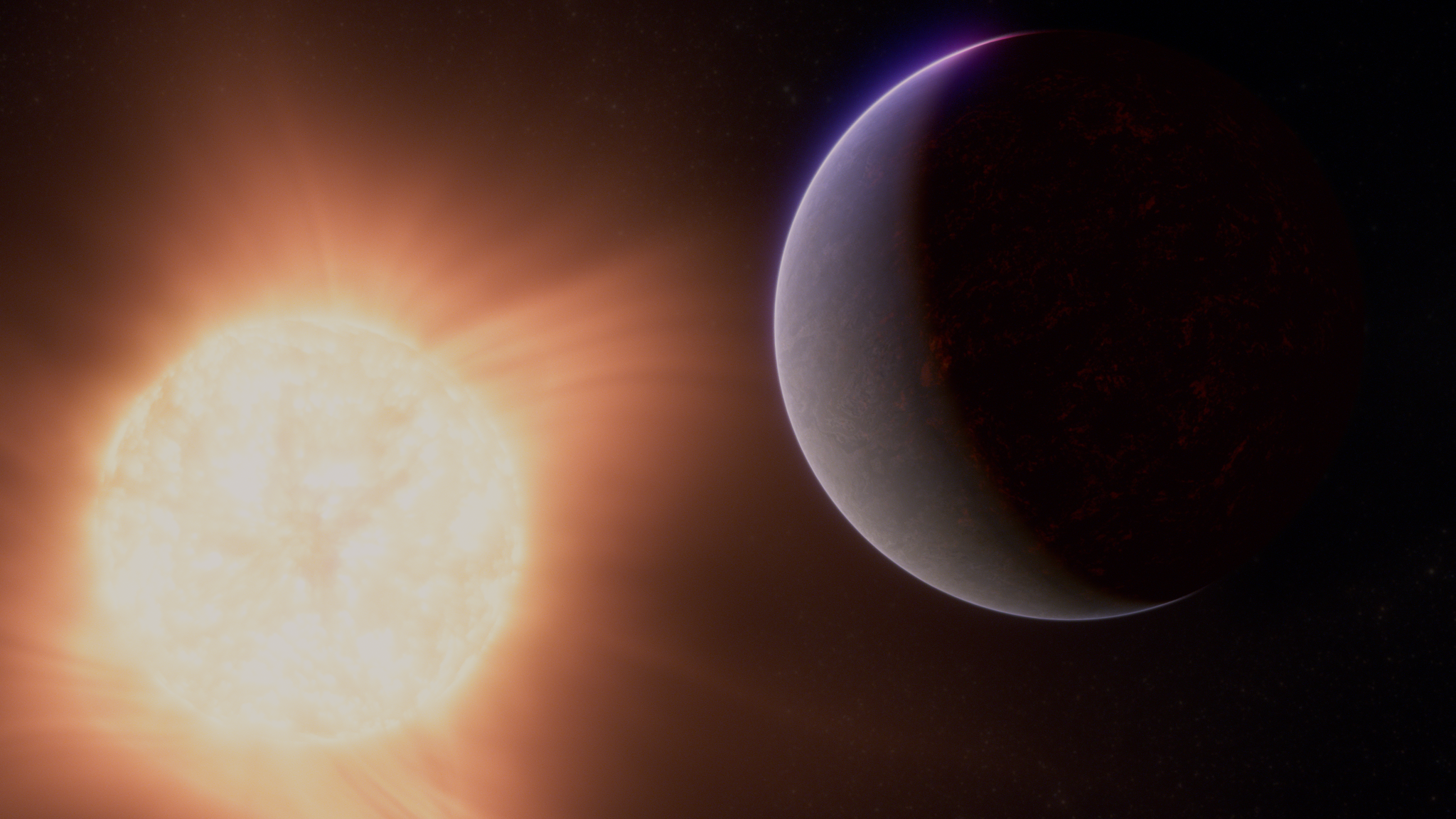 O 55 Cancri foi descoberto em 2011 e é um dos cinco planetas conhecidos que orbitam uma estrela que se parece com o Sol