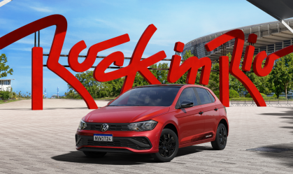 VW Polo Track ganha versão Rock in Rio com central multimídia
