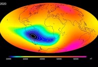 Anomalia magnética no Brasil pode danificar satélites; entenda os riscos