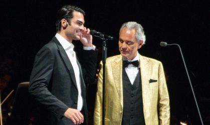Andrea Bocelli e Matteo (2)