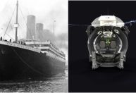 Bilionários planejam nova viagem de submersível aos destroços do Titanic