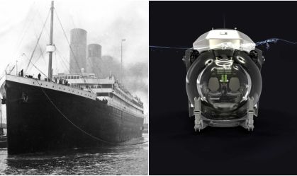 Bilionários planejam nova viagem de submersível aos destroços do Titanic