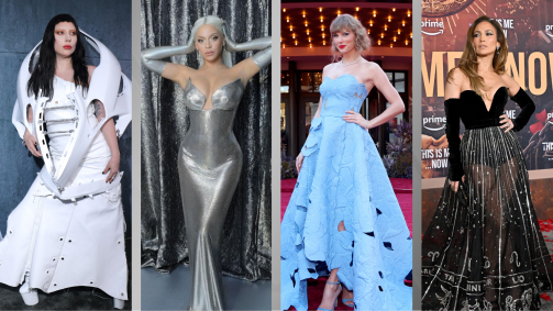 Lady Gaga, Beyoncé, Taylor Swift e Jennifer Lopez em estreias globais de filmes de suas turnês ou álbuns