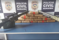 Sobrinhos do governador de Roraima são presos com 145kg de drogas e armas