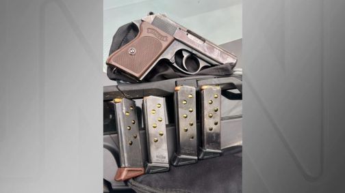 Armamento apreendido em agência dos Correios no Rio