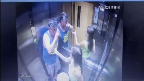 O empresário Luiz Marcelo Antônio Ormond com a namorada Júlia Andrade Cathermol Pimenta, que é suspeita de tê-lo matado envenenado com um brigadeirão