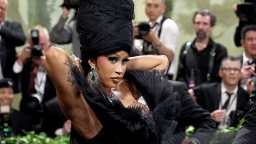Cardi B esteve no Met Gala de 2024, em Nova York