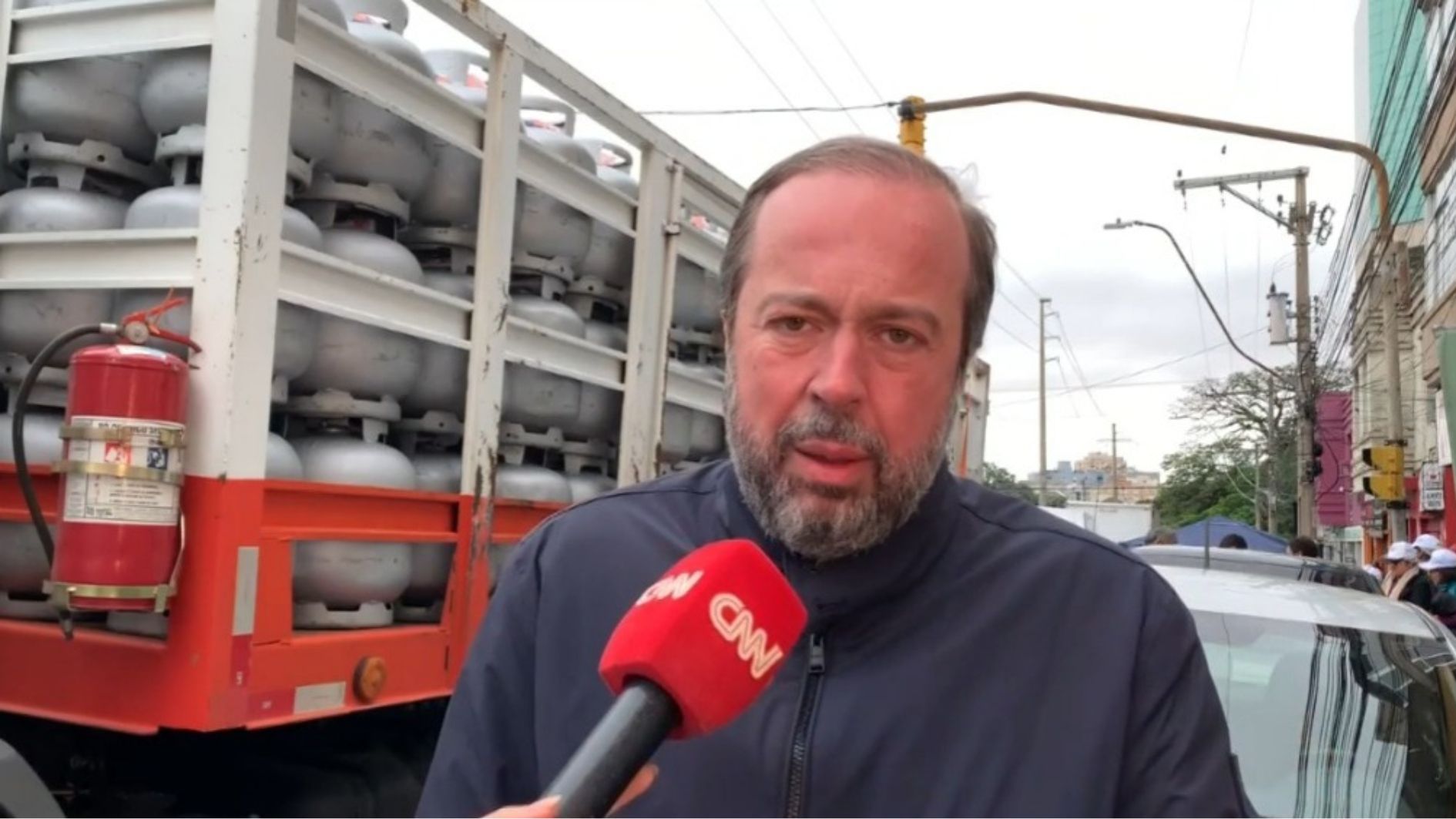 Ministro Alexandre Silveira, de Minas e Energia, durante entrevista à CNN Brasil.