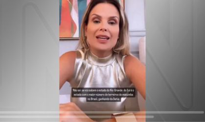 Influenciadora é denunciada pelo MP de MG por intolerância religiosa ao falar das enchentes no RS