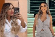 Deolane Bezerra muda visual com megahair