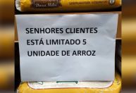 Supermercados começam a restringir venda de arroz para manter estoques e atender clientes