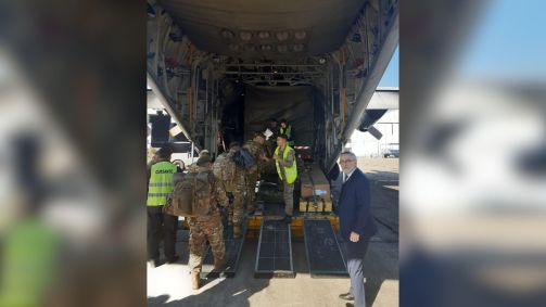 Avião com suprimentos da Argentina foi enviado ao Rio Grande do Sul