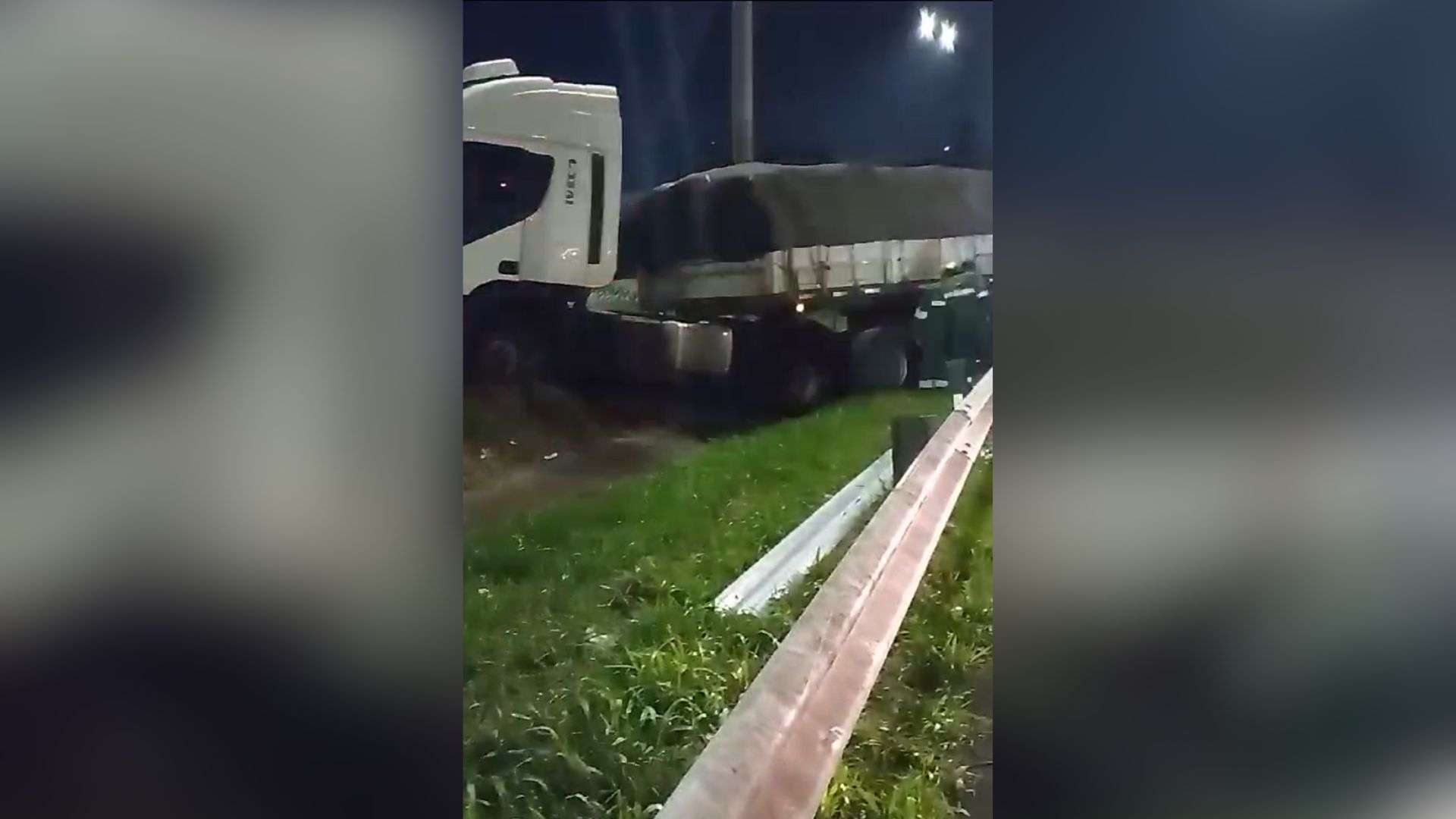 Carretas atropelamento Anchieta