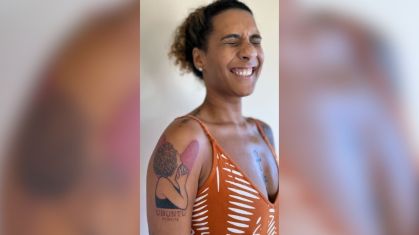 Anielle Franco tatua rosto de Marielle