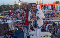 Beto Jamaica e Compadre Washington, do É o Tcham, a Micareta São Paulo