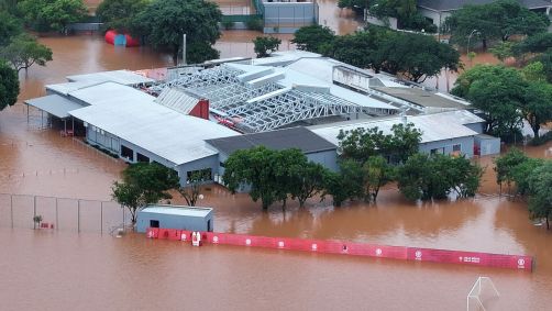 Centro de treinamento do Internacional, em Porto Alegre (RS)