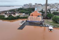 Chuvas no RS: prefeitura evacua centro de Porto Alegre por cheia histórica do Rio Guaíba