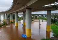 Chuva diminui, mas segue pelo menos até domingo (5) no Rio Grande do Sul