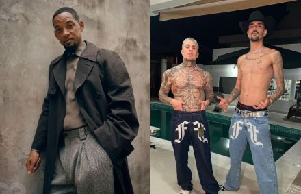 Will Smith (à esq) compartilha música de Luan Pereira e MC Daniel