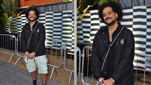 Ex-BBB João Luiz Pedrosa no Nômade Festival 2024