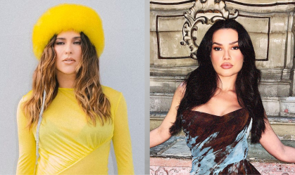 Fernanda Paes Leme e Juliette em fotos publicadas nas redes sociais