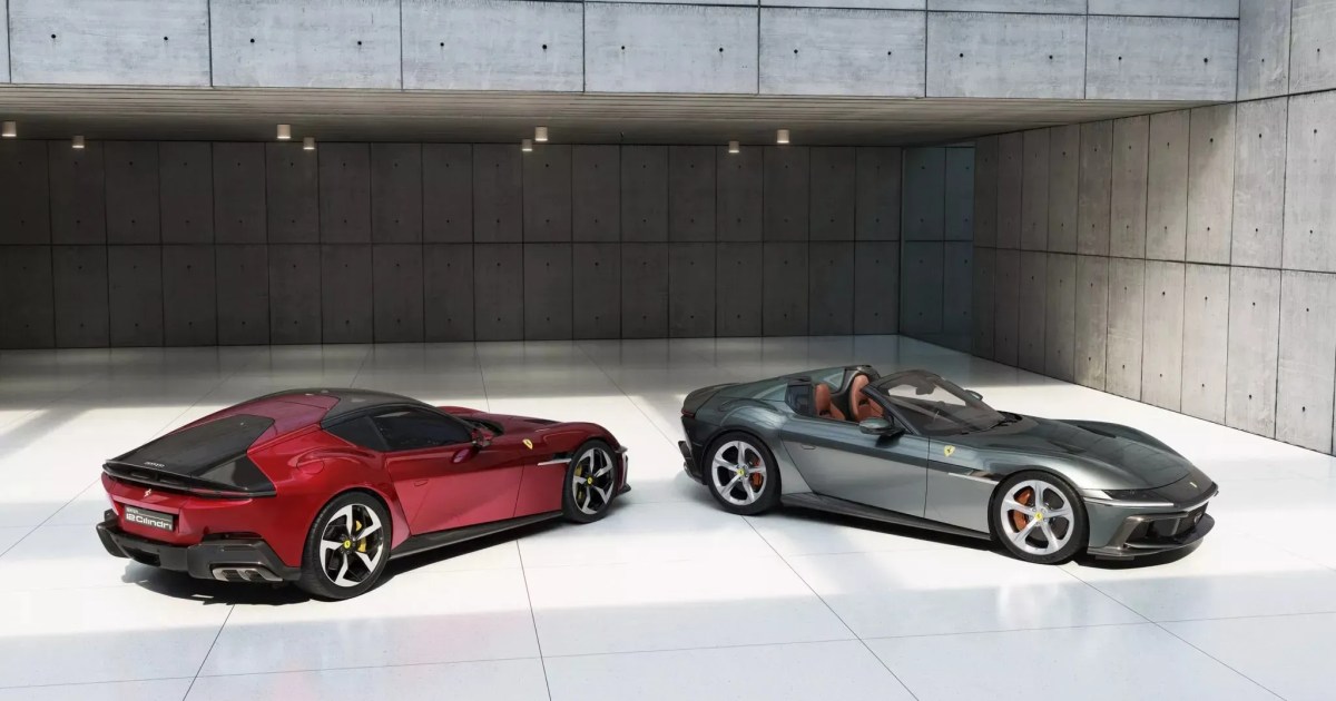 Nova Ferrari 12Cilindri chega em duas versões com motor V12