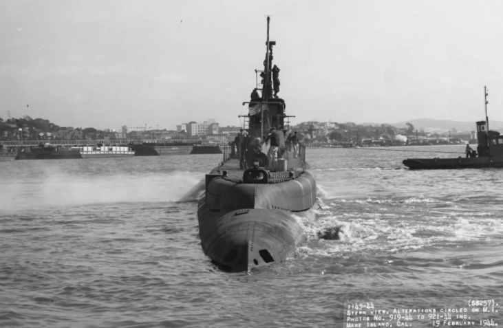 Foto de arquivo da Marinha dos EUA do USS Harder / Comando de História e Patrimônio Naval