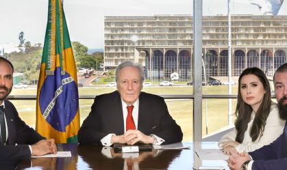 Ricardo Lewandowski e Eduardo Bolsonaro