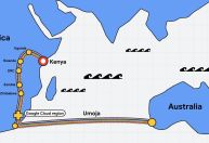 Cabo submarino gigantesco do Google vai ligar dois continentes; conheça