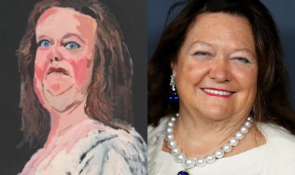 Mulher mais rica da Austrália quer remover seu retrato de exposição; entenda