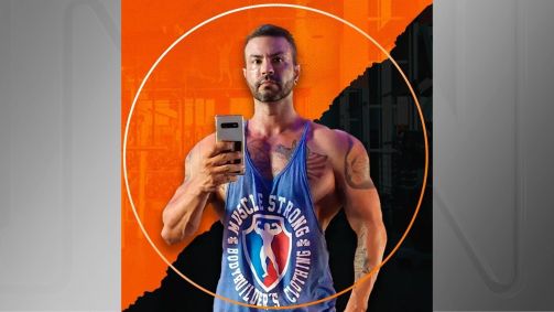 O personal trainer Bruno Fidelis é suspeito de assediar alunas