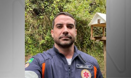 O médico Leandro Medice Passos Costa, do Espírito Santo, foi encontrado morto em um abrigo em São Leopoldo (RS)