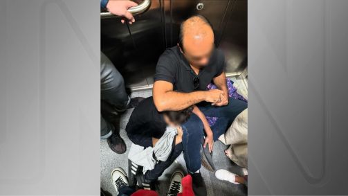 Homem passou mal após ficar preso em elevador por cerca de uma hora
