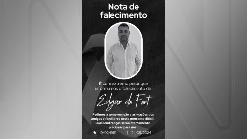 Morte do pré-candidato foi confirmada em seu perfil nas redes sociais